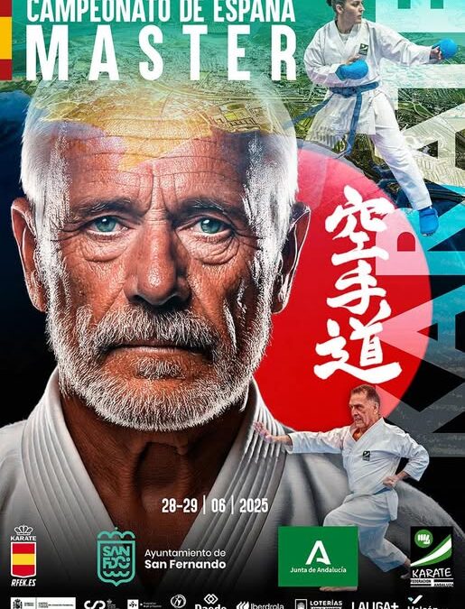 El karate de los que no se rinden: San Fernando vibra con el Campeonato de España Máster.