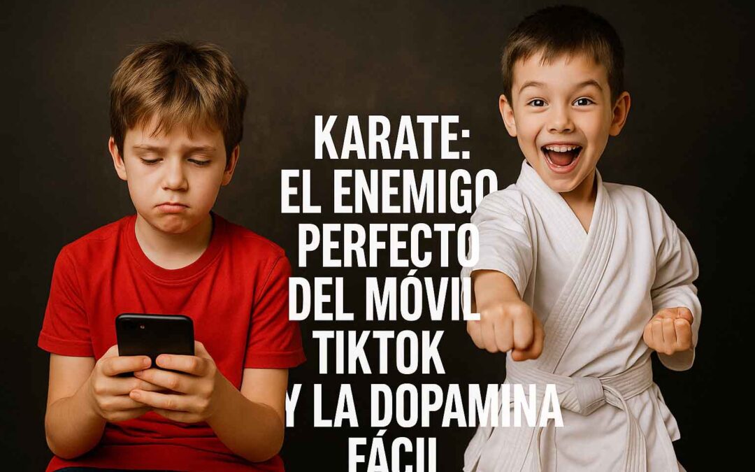 Karate: el enemigo perfecto del móvil, TikTok y la dopamina fácil