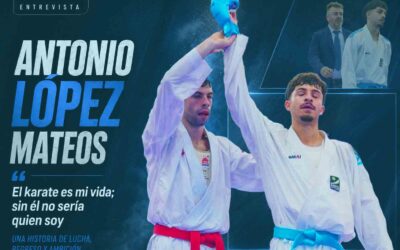 Antonio López Mateos: “El karate es mi vida; sin él no sería quien soy”