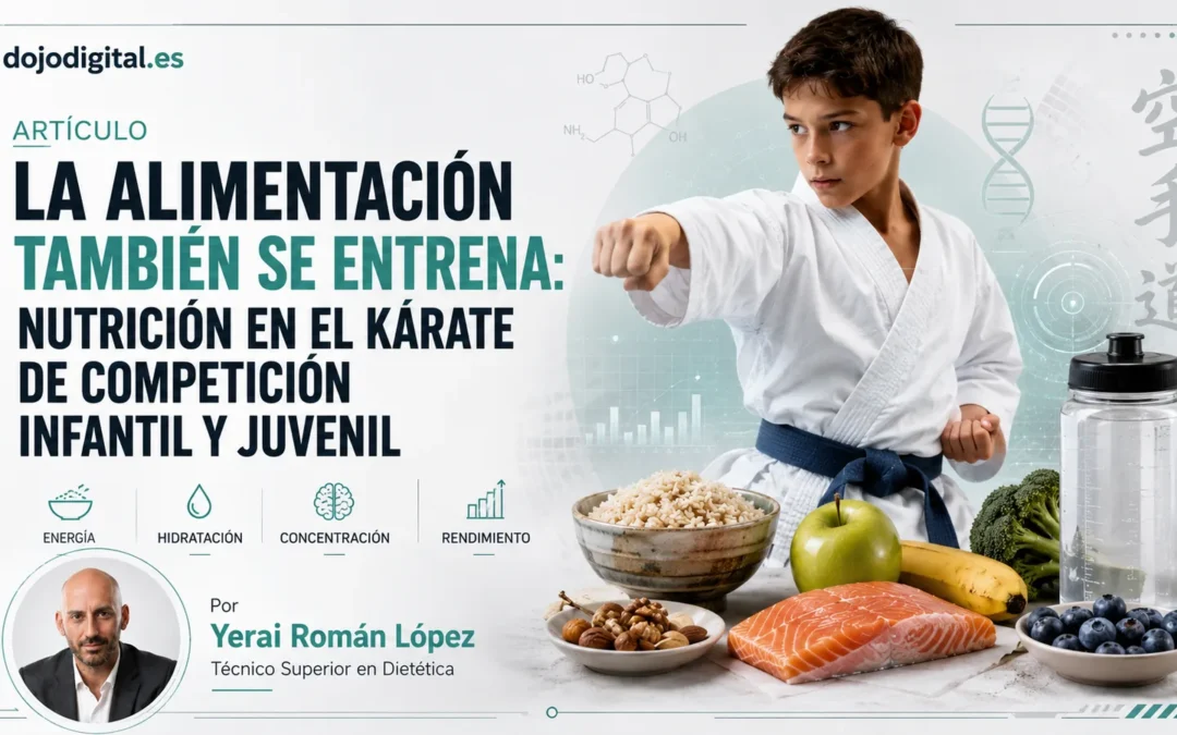 La alimentación también se entrena: nutrición en el kárate de competición infantil y juvenil