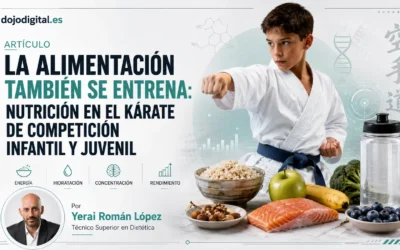 La alimentación también se entrena: nutrición en el kárate de competición infantil y juvenil
