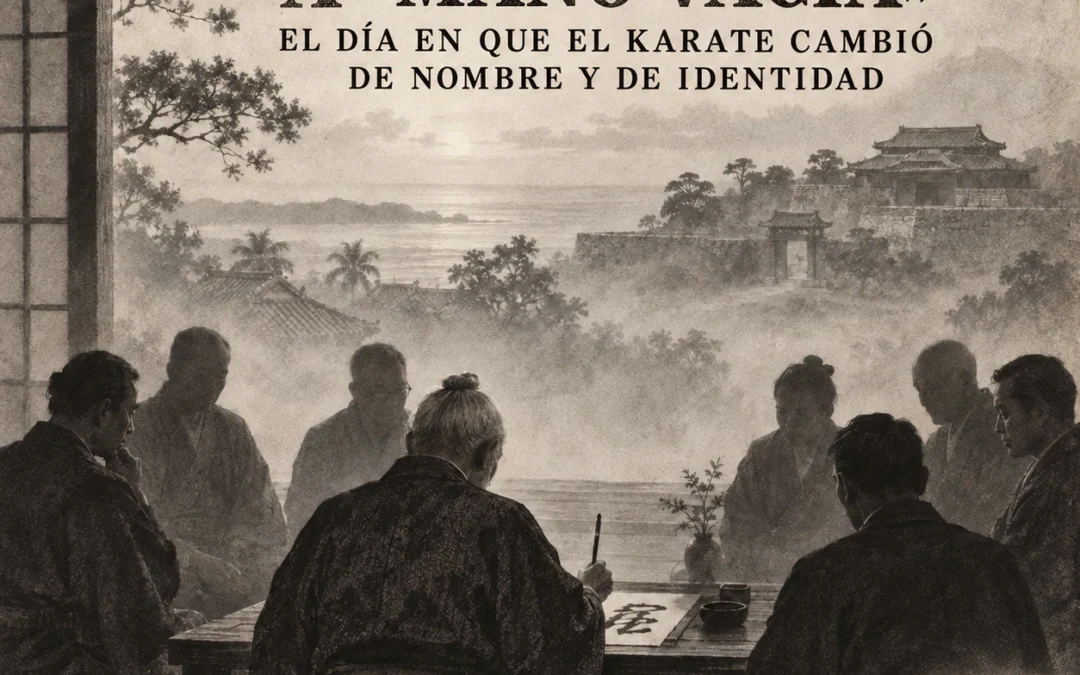 De «mano china» a «mano vacía»: el día en que el karate cambió de nombre y de identidad