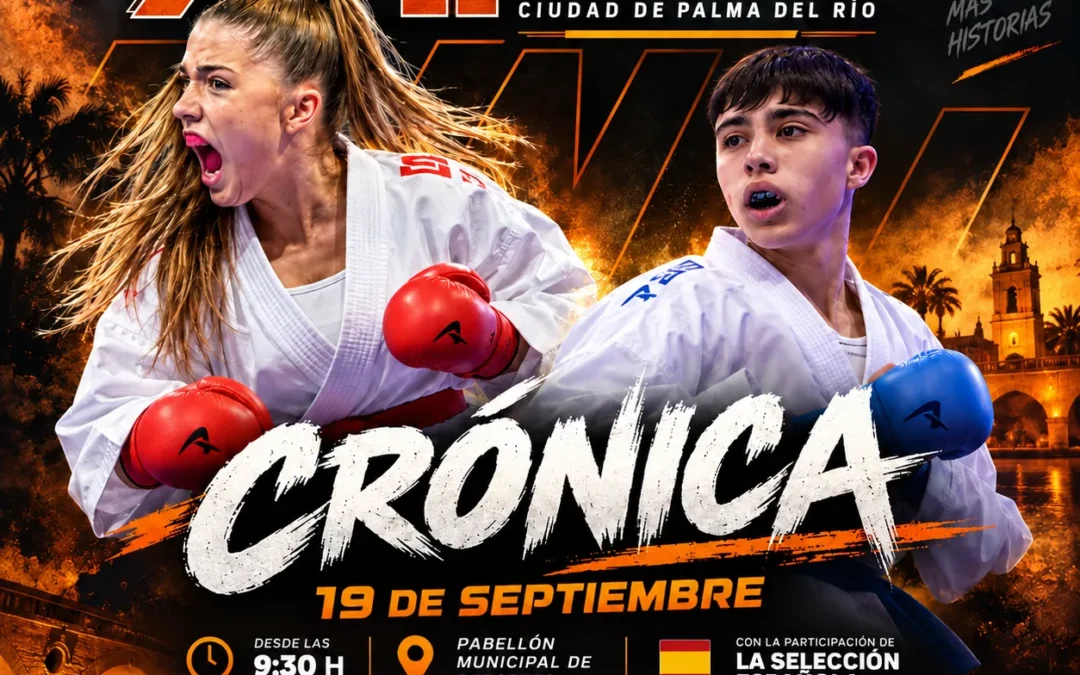 Palma del Río mide la profundidad del karate desde la cantera hasta el sénior